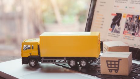 Logistics, and delivery service – Truck and paper cartons or par supply chain cost containment